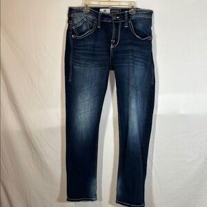 Rock n republic Dark wash slim straight fit  Denim Jeans size 32 x 30